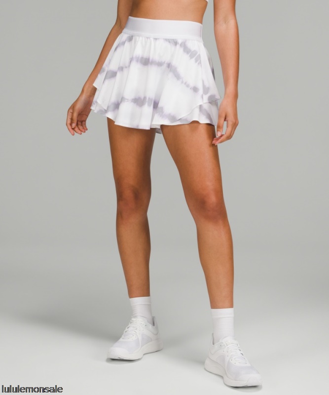 Lululemon Damen DELULU402 | Court Rival Hochhaus Rock Quer Flieder Multi